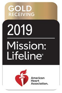 Chester County Hospital has received the Mission: Lifeline® Gold Receiving Quality Achievement Award in 2019.